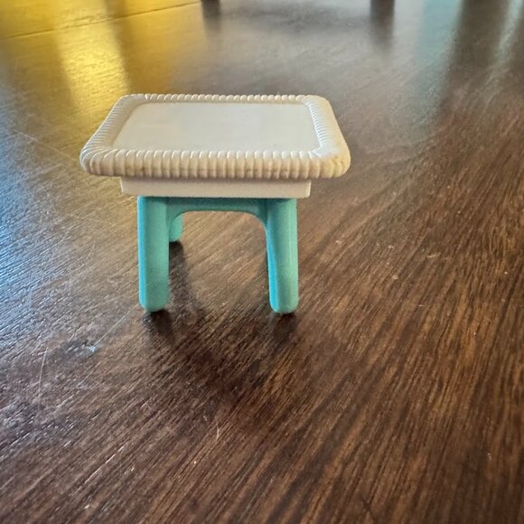Vintage Fisher Price Loving Family Dollhouse End Table - Picture 1 of 6
